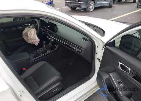 2025 Honda Civic Hybrid Sport/Sport Touring z USA, uszkodzony, nr VIN 2HGFE4F89SH317677